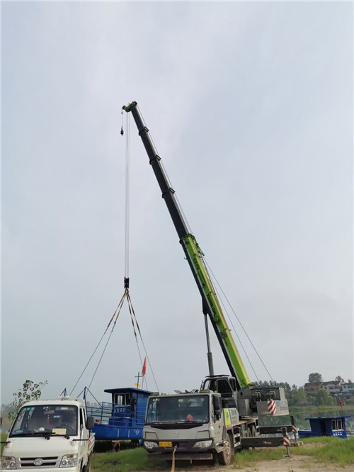 房山区桥梁建设吊装案例